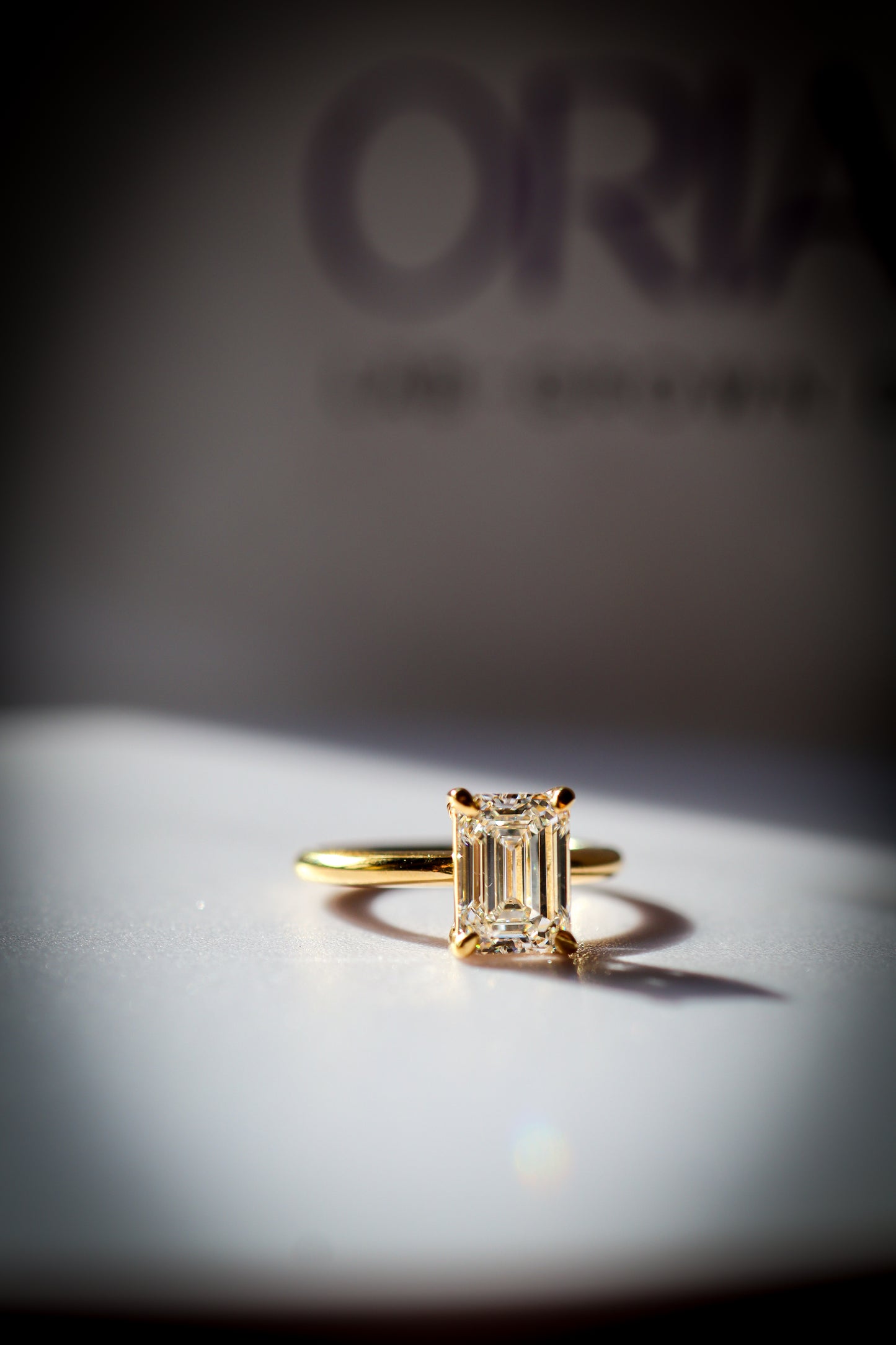 Solitaire Emerald Ring (Emerald)