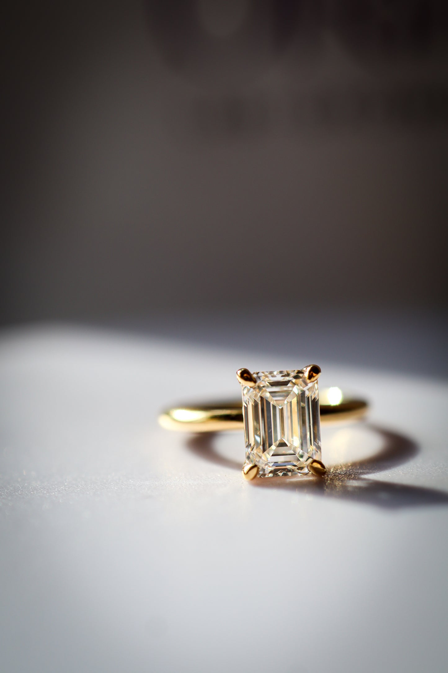 Solitaire Emerald Ring (Emerald)