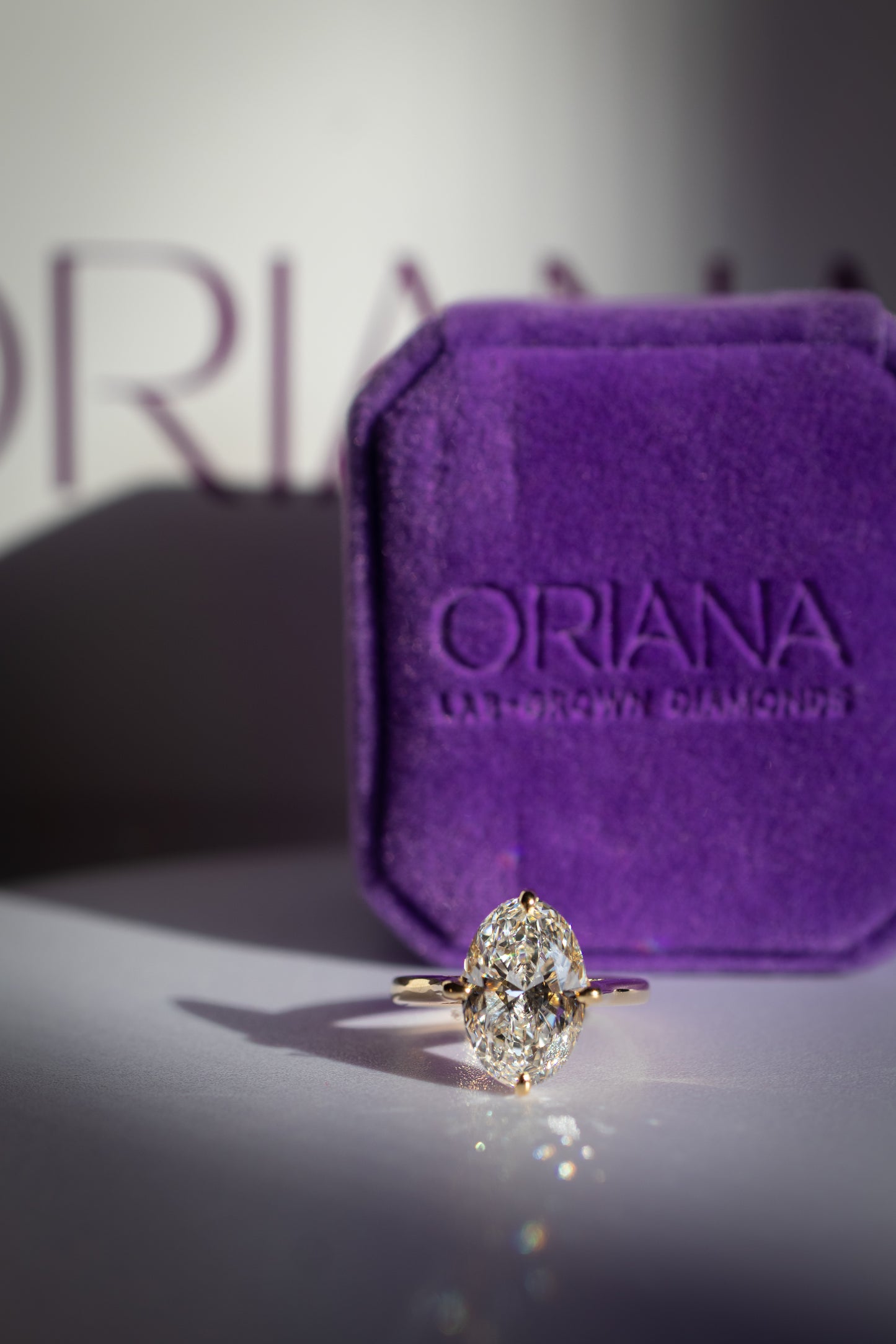 Oval Solitaire Ring 4.04ct