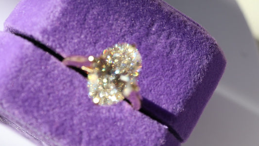 Oval Solitaire Ring 4.04ct