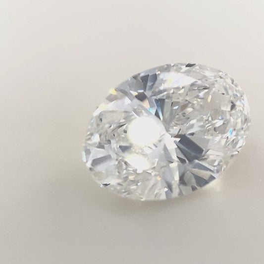 Oval Oriana-Lab-Grown Diamond 3ct F VVS2